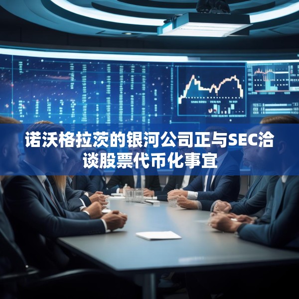 诺沃格拉茨的银河公司正与SEC洽谈股票代币化事宜