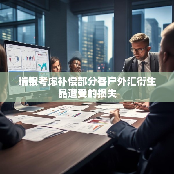 瑞银考虑补偿部分客户外汇衍生品遭受的损失
