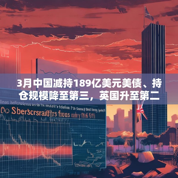 3月中国减持189亿美元美债、持仓规模降至第三，英国升至第二