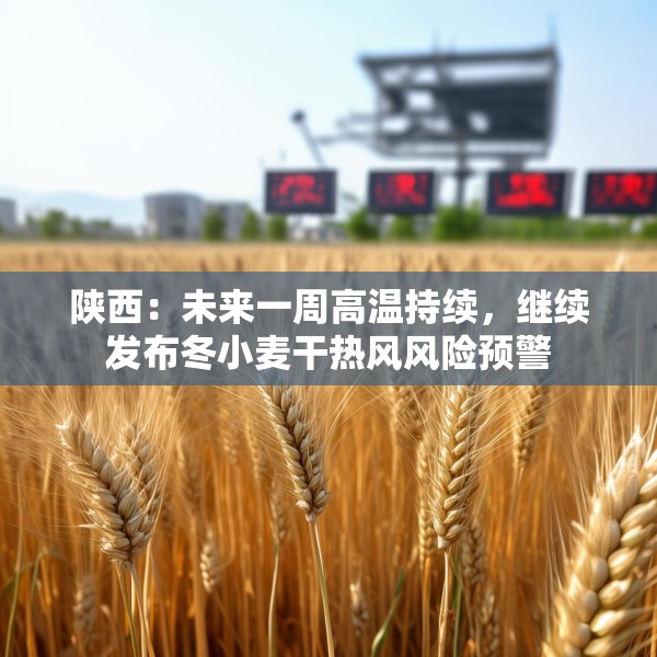 陕西：未来一周高温持续，继续发布冬小麦干热风风险预警