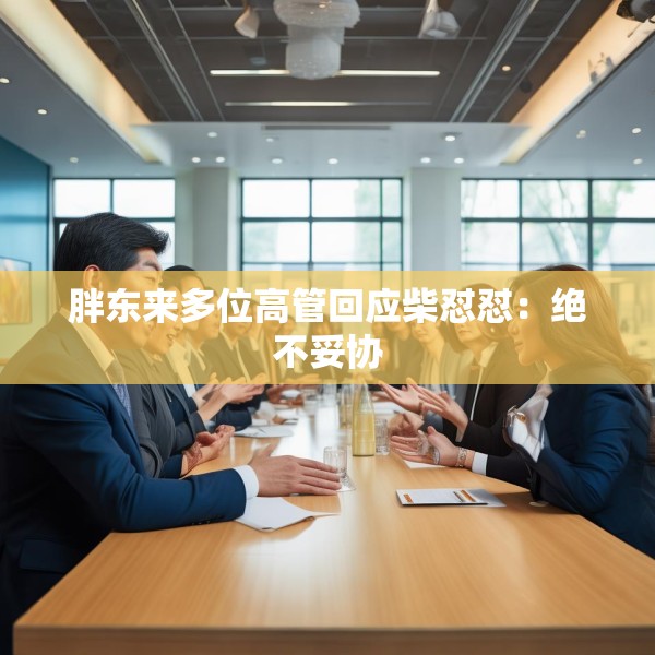 胖东来多位高管回应柴怼怼：绝不妥协