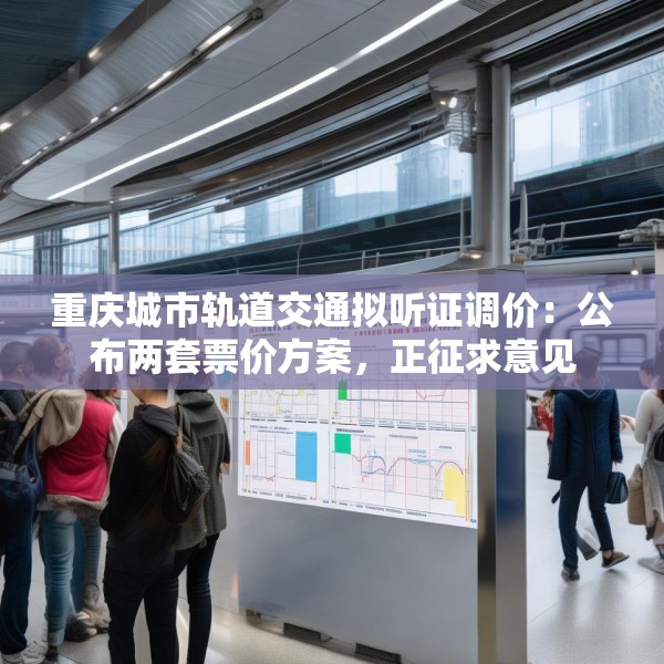 重庆城市轨道交通拟听证调价：公布两套票价方案，正征求意见