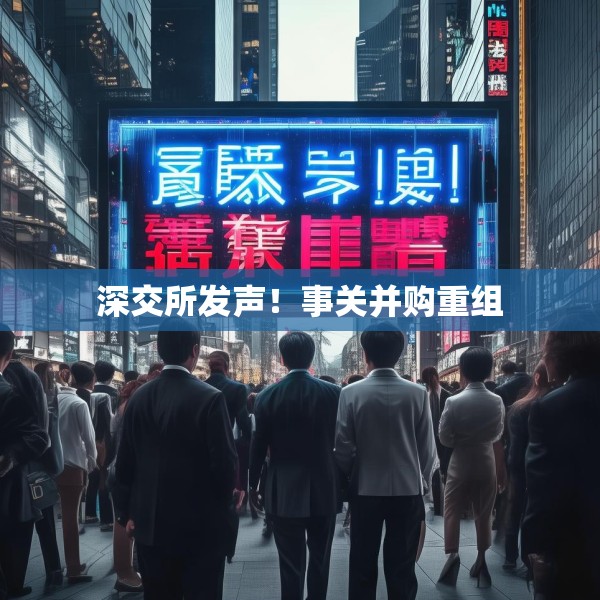 深交所发声！事关并购重组