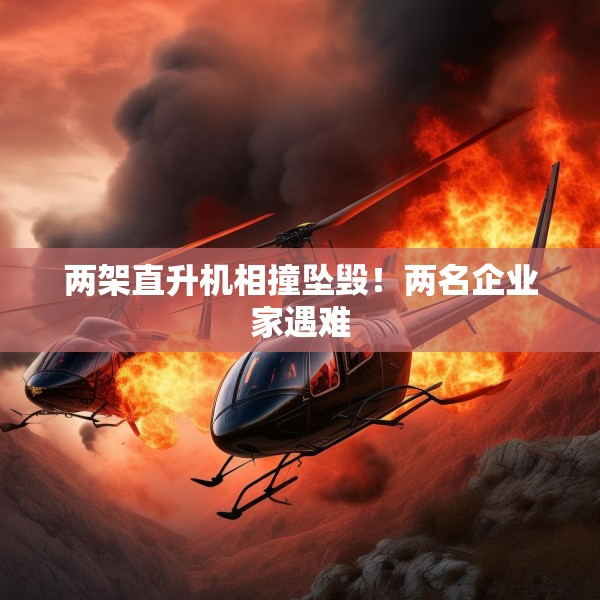 两架直升机相撞坠毁！两名企业家遇难