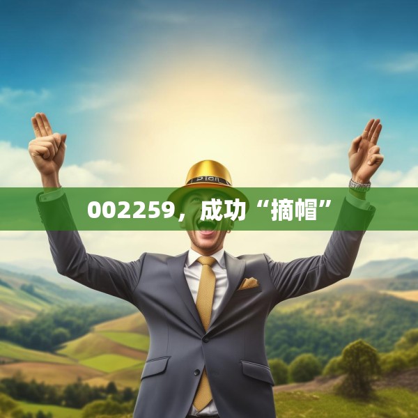 002259，成功“摘帽”