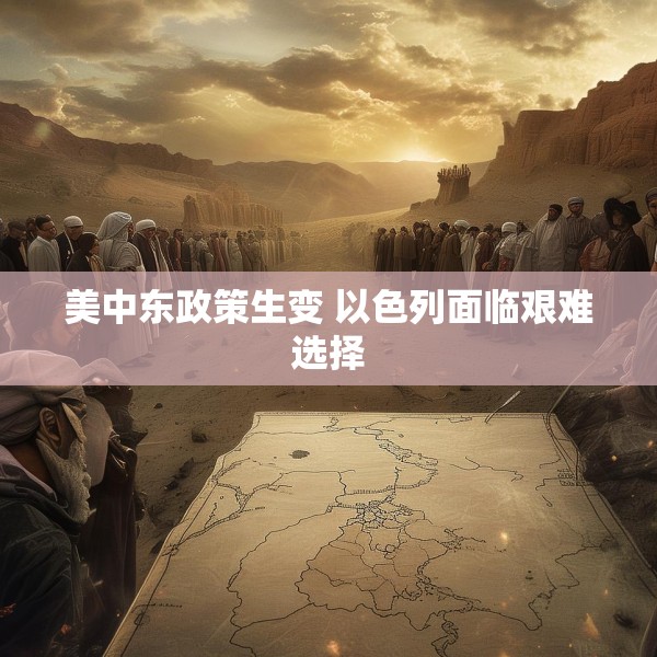 美中东政策生变 以色列面临艰难选择