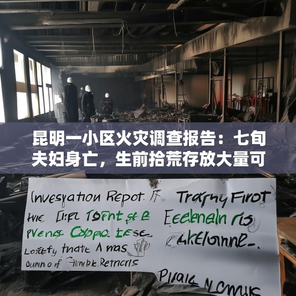 昆明一小区火灾调查报告：七旬夫妇身亡，生前拾荒存放大量可燃物