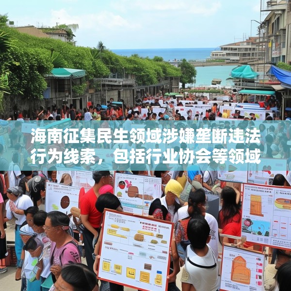 海南征集民生领域涉嫌垄断违法行为线索，包括行业协会等领域