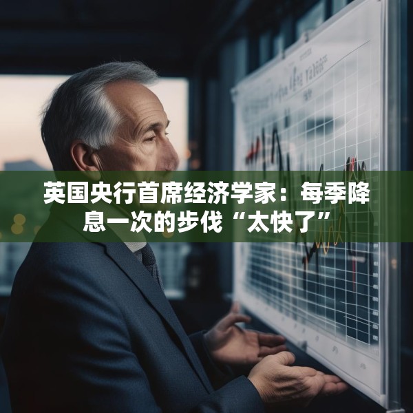 英国央行首席经济学家：每季降息一次的步伐“太快了”