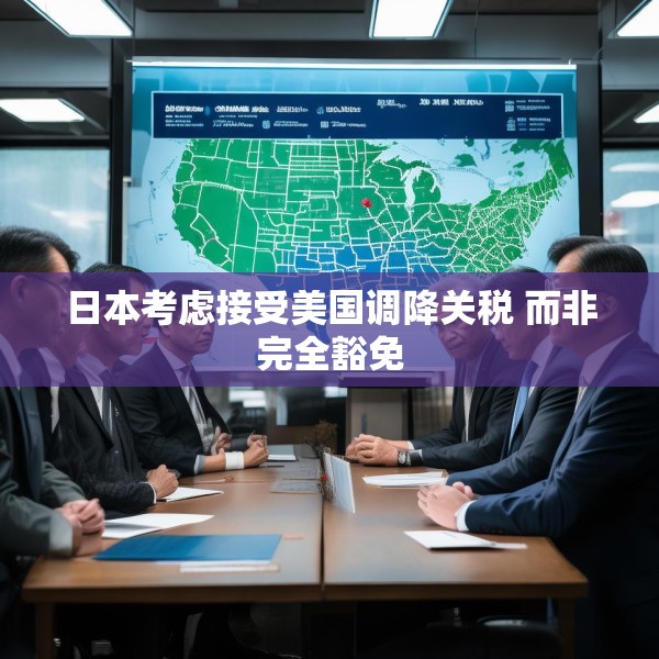 日本考虑接受美国调降关税 而非完全豁免