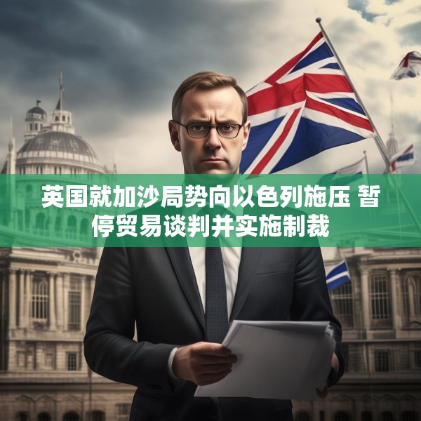 英国就加沙局势向以色列施压 暂停贸易谈判并实施制裁