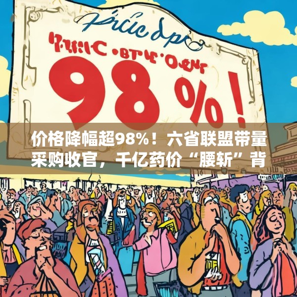 价格降幅超98%！六省联盟带量采购收官，千亿药价“腰斩”背后的产业变局