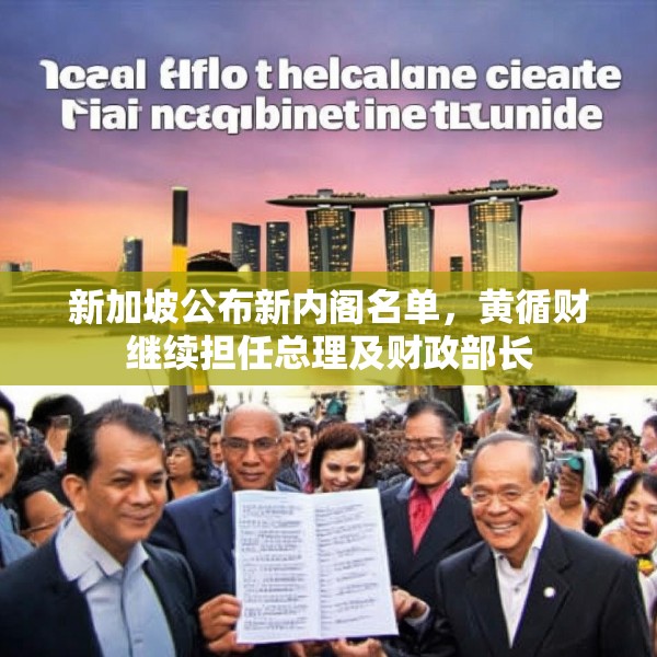 新加坡公布新内阁名单，黄循财继续担任总理及财政部长