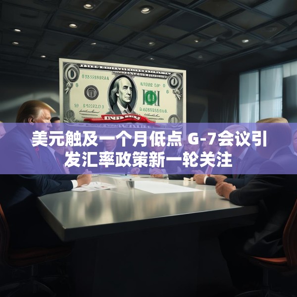 美元触及一个月低点 G-7会议引发汇率政策新一轮关注