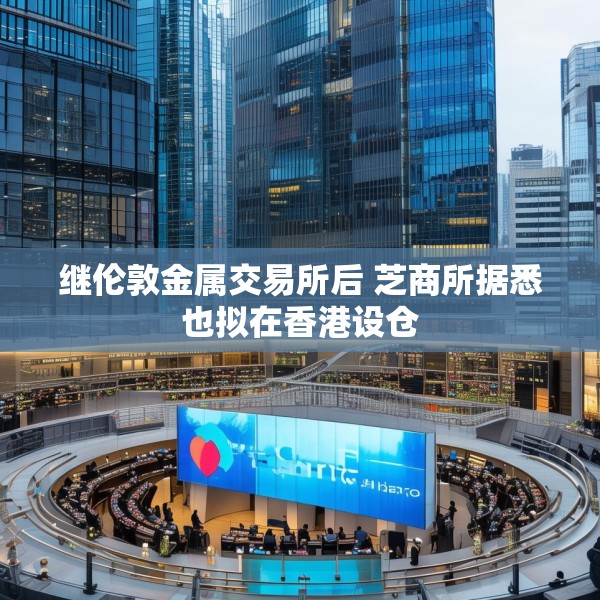 继伦敦金属交易所后 芝商所据悉也拟在香港设仓