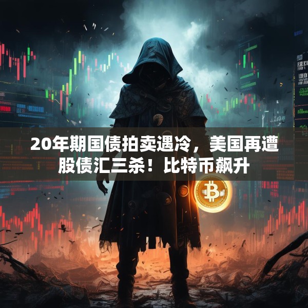 20年期国债拍卖遇冷，美国再遭股债汇三杀！比特币飙升