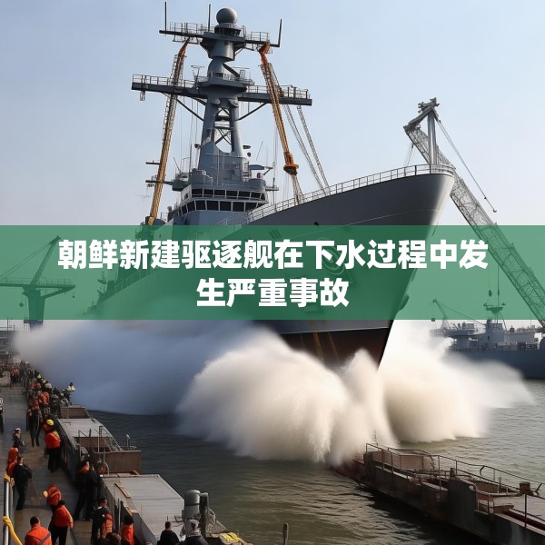 朝鲜新建驱逐舰在下水过程中发生严重事故