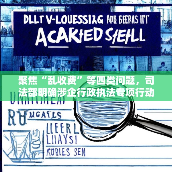 聚焦“乱收费”等四类问题，司法部明确涉企行政执法专项行动目标
