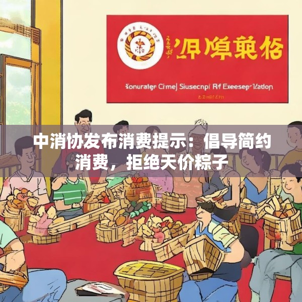 中消协发布消费提示：倡导简约消费，拒绝天价粽子