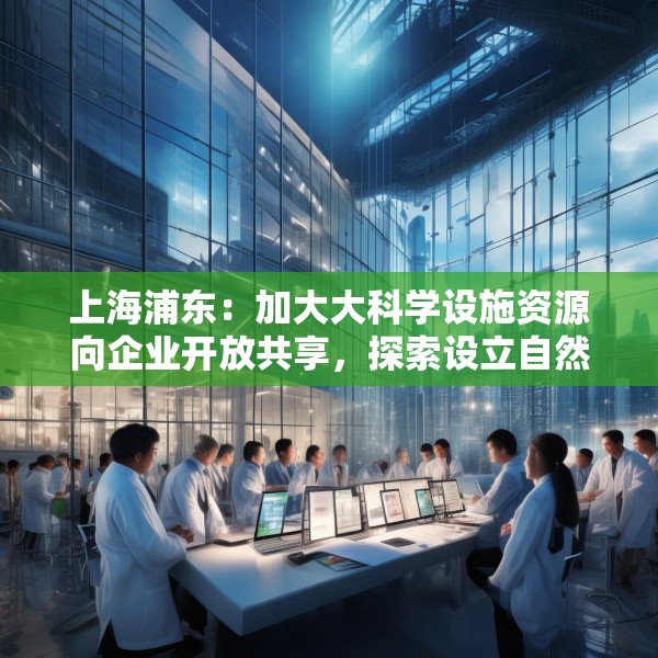 上海浦东：加大大科学设施资源向企业开放共享，探索设立自然科学基金