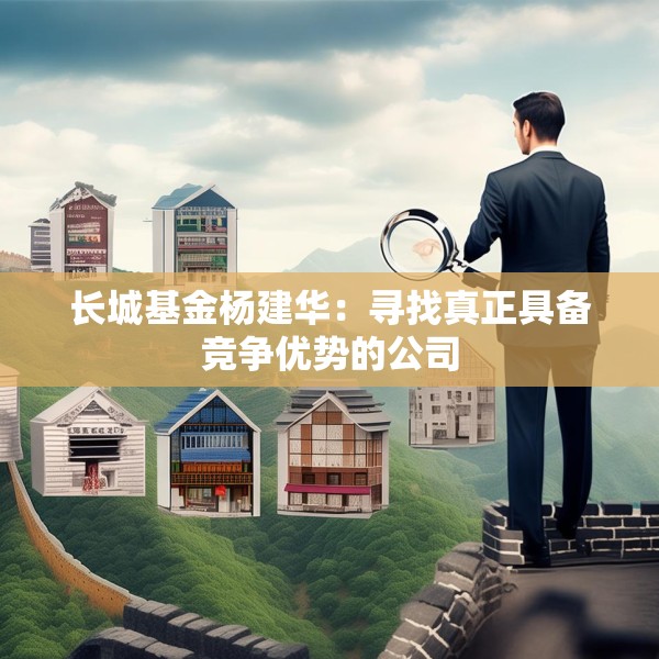 长城基金杨建华：寻找真正具备竞争优势的公司