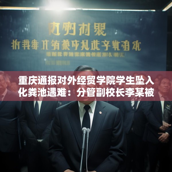 重庆通报对外经贸学院学生坠入化粪池遇难：分管副校长李某被免职