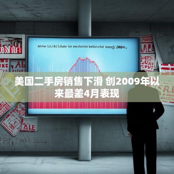 美国二手房销售下滑 创2009年以来最差4月表现