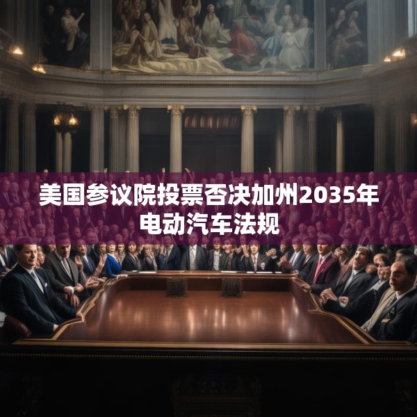 美国参议院投票否决加州2035年电动汽车法规