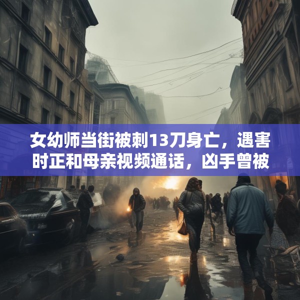 女幼师当街被刺13刀身亡，遇害时正和母亲视频通话，凶手曾被鉴定有精神病