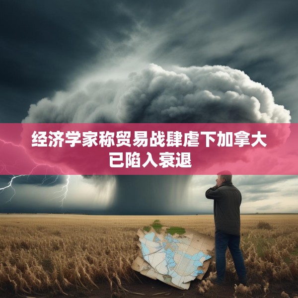经济学家称贸易战肆虐下加拿大已陷入衰退