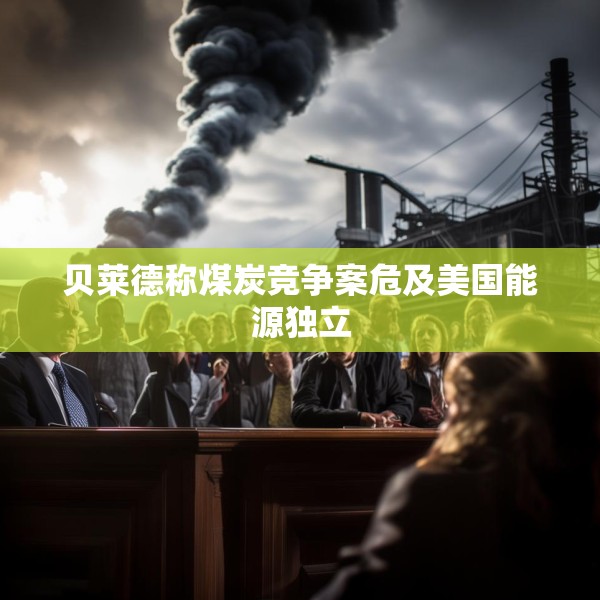 贝莱德称煤炭竞争案危及美国能源独立