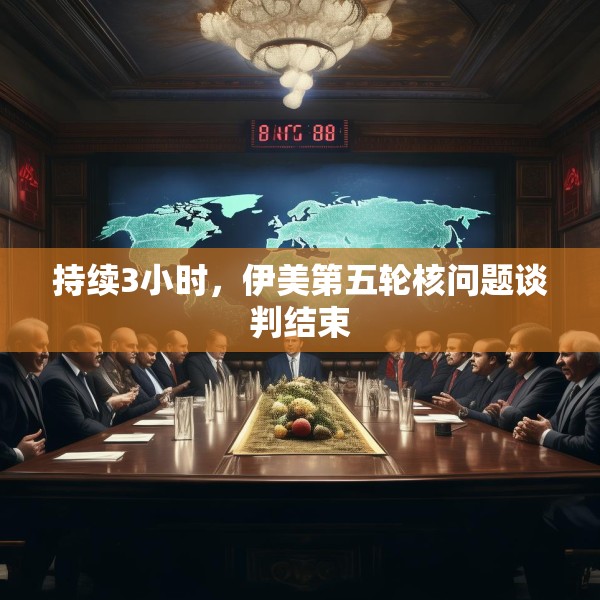持续3小时，伊美第五轮核问题谈判结束