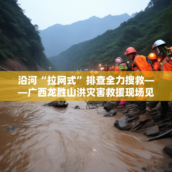 沿河“拉网式”排查全力搜救——广西龙胜山洪灾害救援现场见闻
