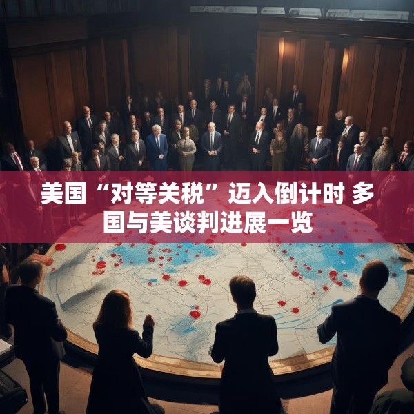 美国“对等关税”迈入倒计时 多国与美谈判进展一览
