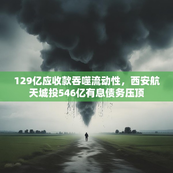 129亿应收款吞噬流动性，西安航天城投546亿有息债务压顶