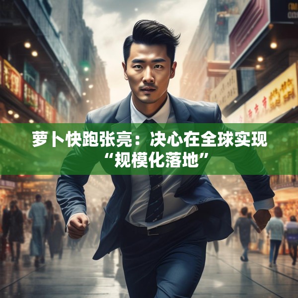 萝卜快跑张亮：决心在全球实现“规模化落地”
