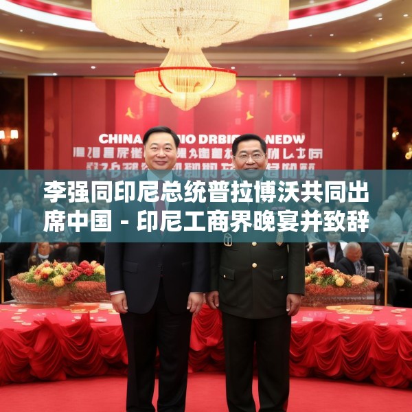 李强同印尼总统普拉博沃共同出席中国－印尼工商界晚宴并致辞