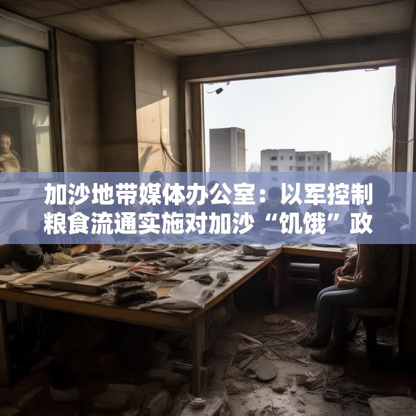 加沙地带媒体办公室：以军控制粮食流通实施对加沙“饥饿”政策