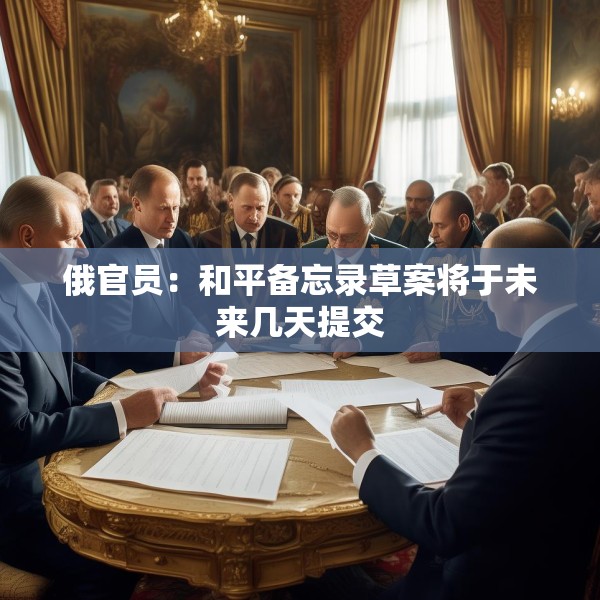 俄官员：和平备忘录草案将于未来几天提交