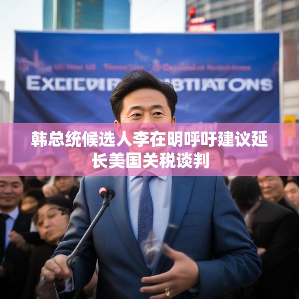 韩总统候选人李在明呼吁建议延长美国关税谈判