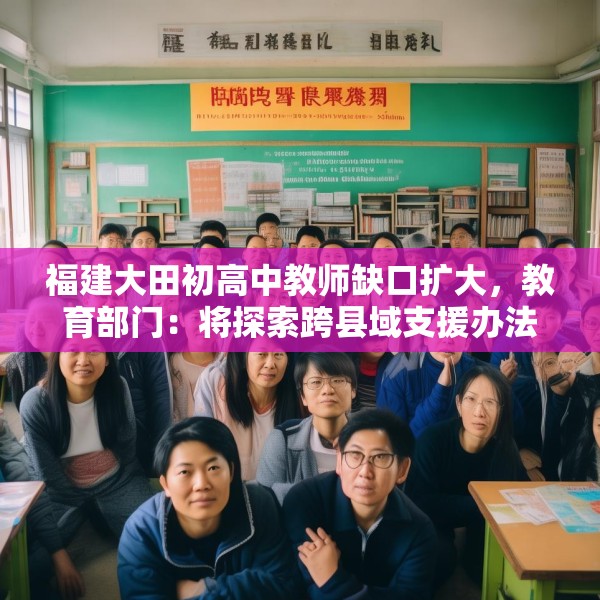 福建大田初高中教师缺口扩大，教育部门：将探索跨县域支援办法