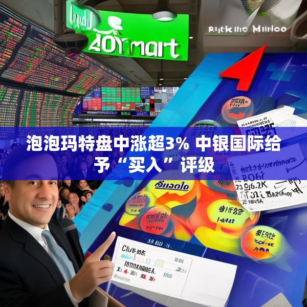 泡泡玛特盘中涨超3% 中银国际给予“买入”评级