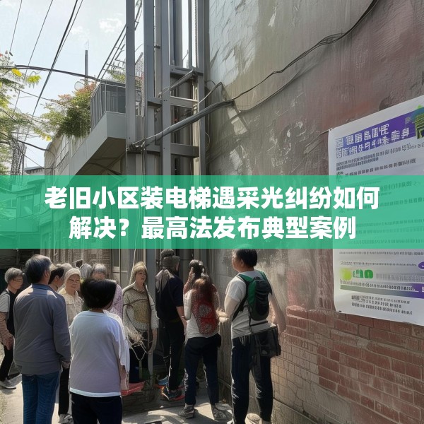 老旧小区装电梯遇采光纠纷如何解决？最高法发布典型案例