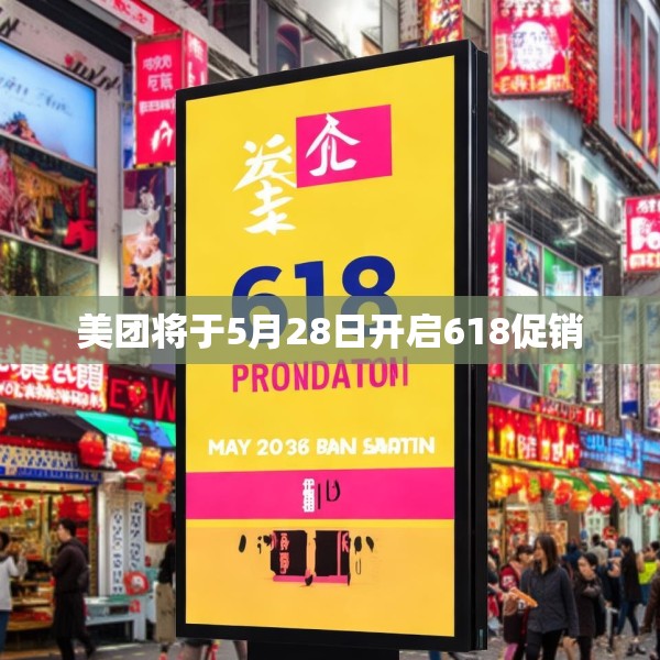 美团将于5月28日开启618促销