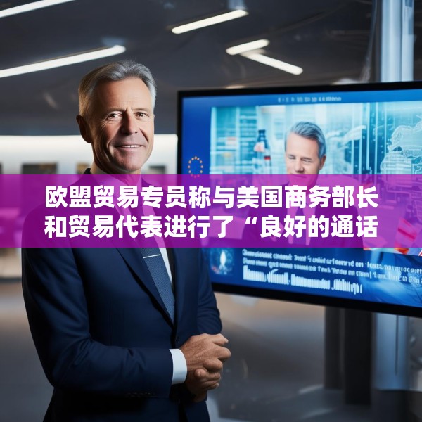 欧盟贸易专员称与美国商务部长和贸易代表进行了“良好的通话”