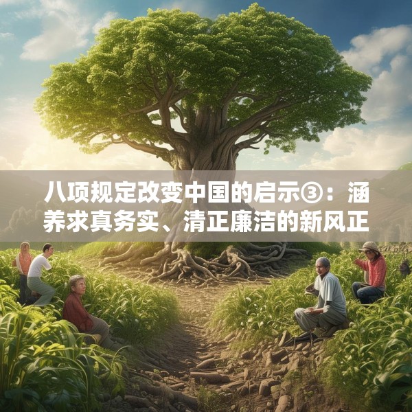 八项规定改变中国的启示③：涵养求真务实、清正廉洁的新风正气