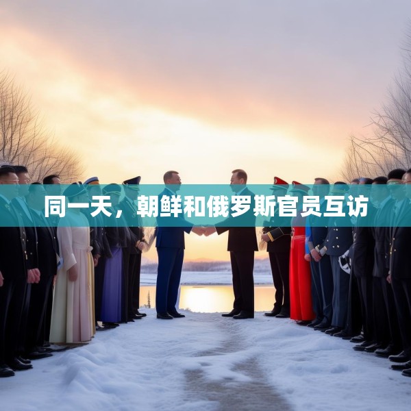 同一天，朝鲜和俄罗斯官员互访