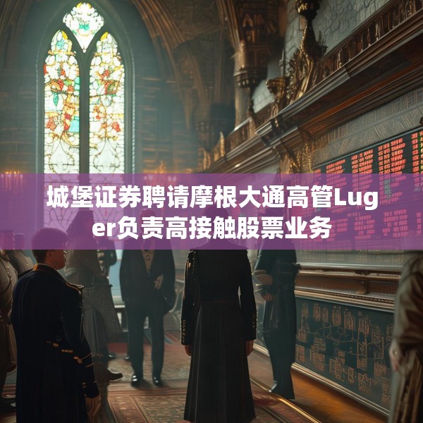 城堡证券聘请摩根大通高管Luger负责高接触股票业务