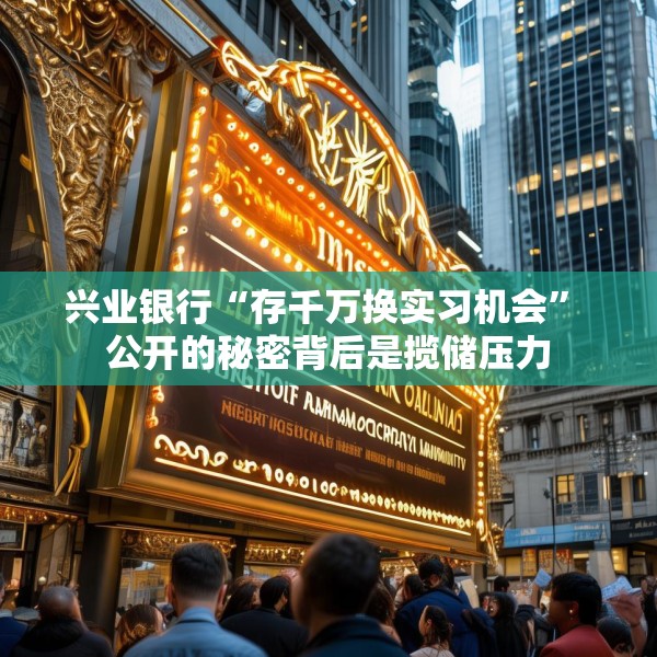 兴业银行“存千万换实习机会” 公开的秘密背后是揽储压力