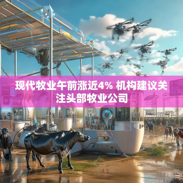 现代牧业午前涨近4% 机构建议关注头部牧业公司
